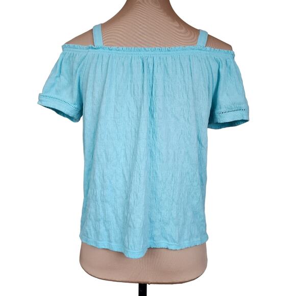 SO XL Cold Shoulder Blouse Top - Picture 2 of 5